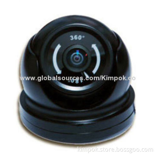 360° Wide Angle 600TVL Vandal-resistant Mini Dome Camera